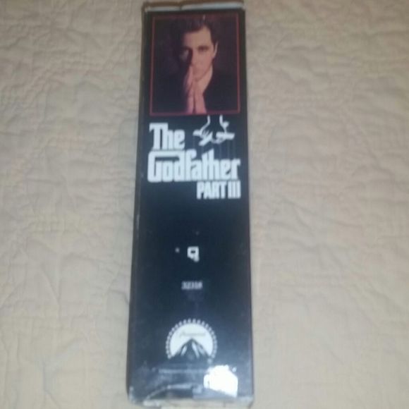 paramount | Other | The Godfather Part Iii Vhs Movie Two Tapes | Poshmark